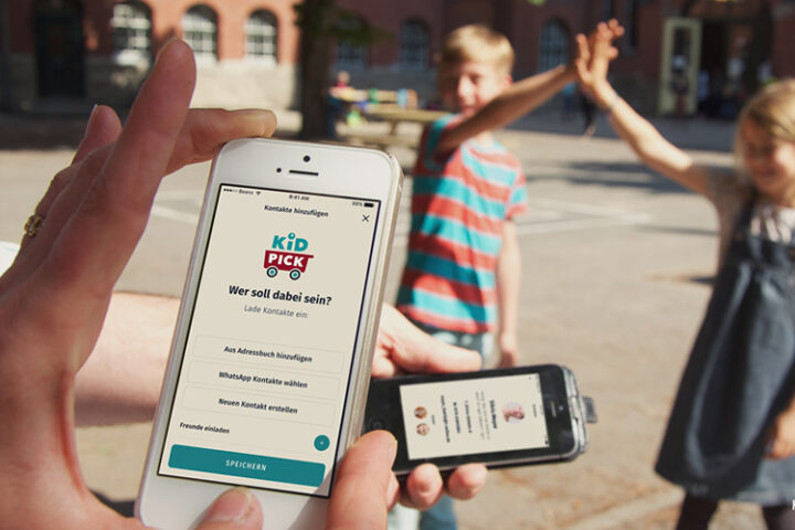 KidPick-App hilft Eltern beim Koordinieren und Organisieren