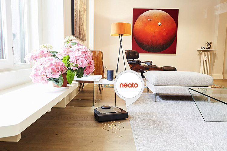 Neato Alexa Skill steuert Premium-Saugroboter mit Sprachbefehlen