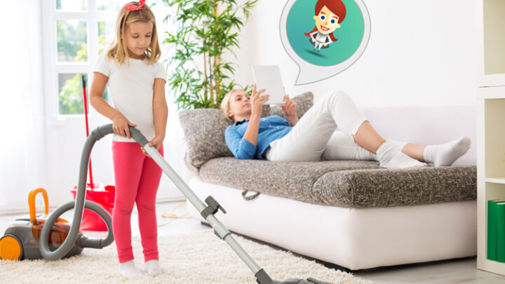 Aufgabenhelden Alexa Skill: 2 Sterne fürs Bett machen