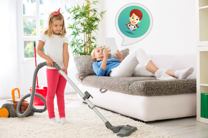 Aufgabenhelden Alexa Skill: 2 Sterne fürs Bett machen