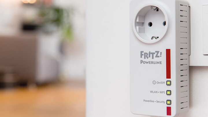 FRITZ!Powerline 546E Test-Übersicht: Internet aus der Steckdose