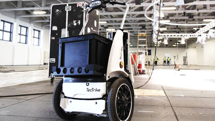 TecTrike von LEVCON – der smarte E-Transport für Lager & Logistik