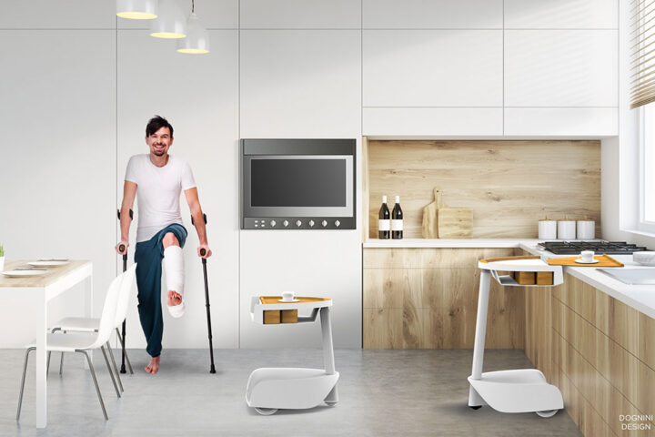 Varomo konzipiert mobilen Robotertisch für Menschen mit Handicap