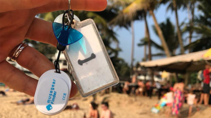 musegear finder Bluetooth-Tracker für Smartphone, Schlüssel & Co.