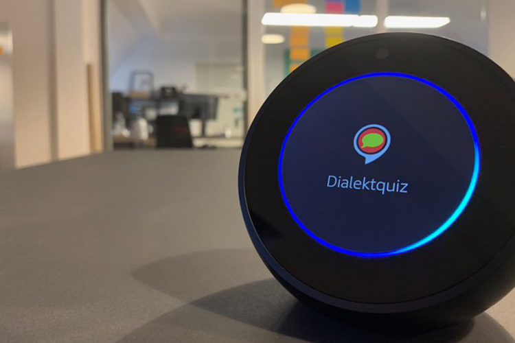 Dialektquiz Alexa Skill für Echo Spot und Co.