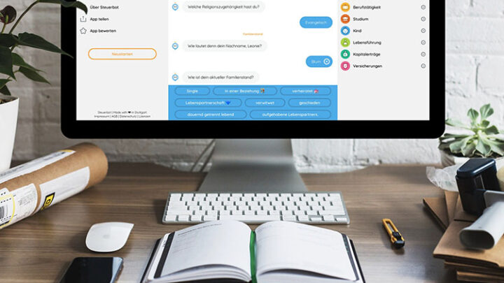 Steuerbot – App hilft bei der Steuererklärung