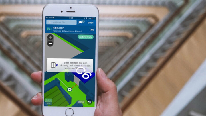 WEGZWEI – smarte Orientierung in Gebäuden