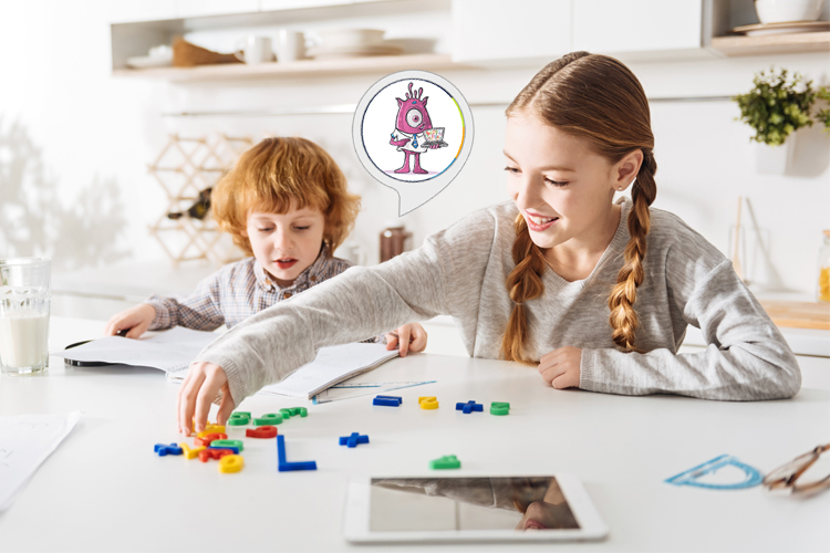 Alexa Skill Mathemonster – spielend leicht Kopfrechnen trainieren