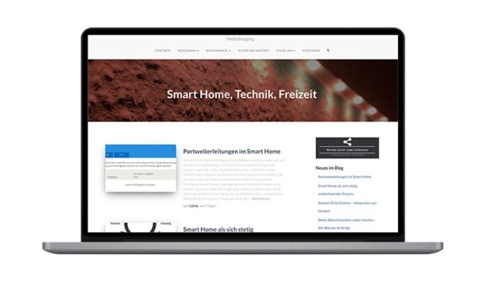Hobbyblogging berichtet über Smart Home, Technik und Freizeit