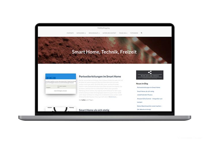 Hobbyblogging berichtet über Smart Home, Technik und Freizeit