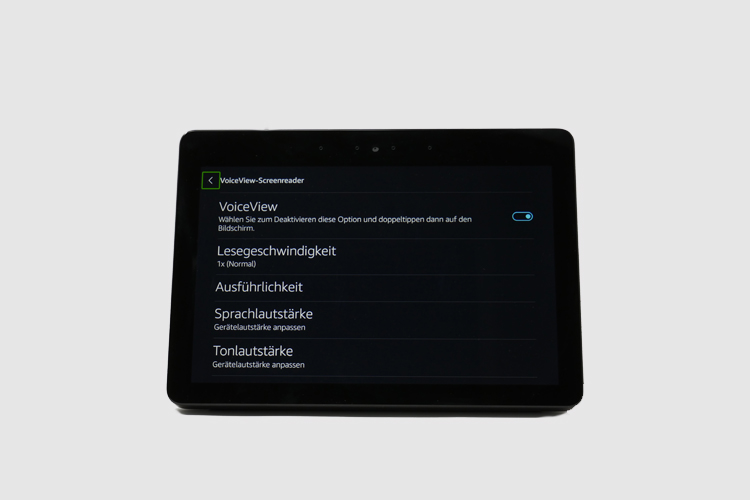 VoiceView-Screenreader am Echo Show/ Spot nutzen – so geht’s