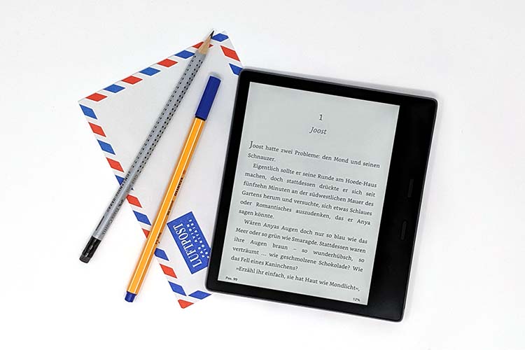 Kindle Oasis im Test: E-Book-Reader von Amazon