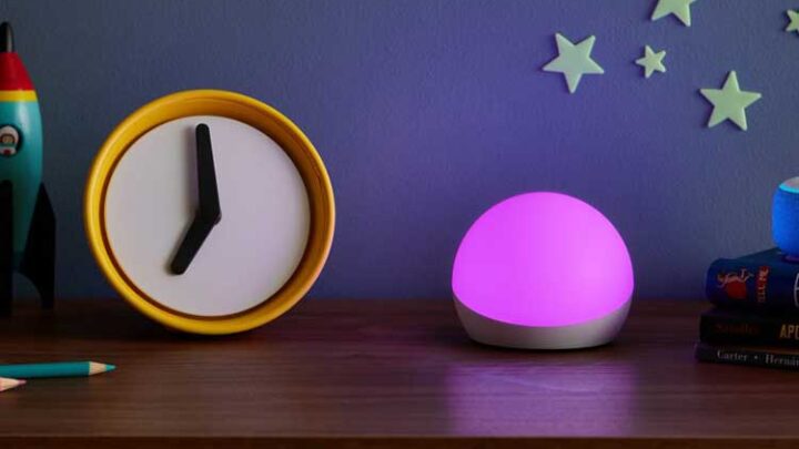 Buntes Alexa-Licht fürs Kinderzimmer: Echo Glow