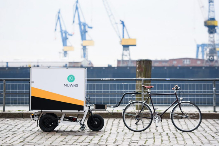 NÜWIEL – Elektrischer Lastenhänger für Fahrräder