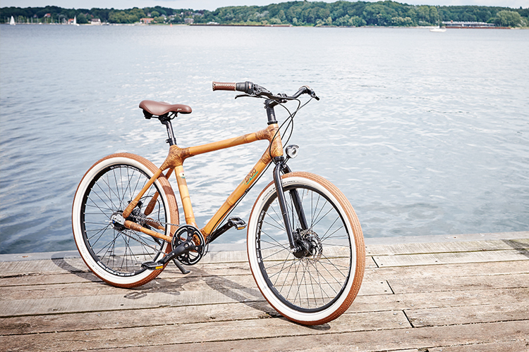 Faire my Boo Bambusfahrräder jetzt auch mit E-Antrieb