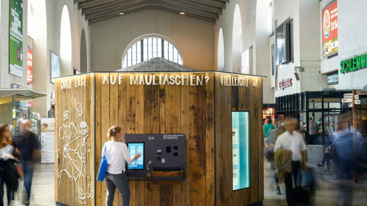Autonomer Supermarkt von smark in Kooperation mit real