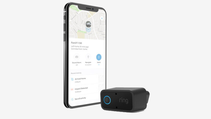 Ring Car Security Cam und Alarm erkennen sogar Abschleppdienste