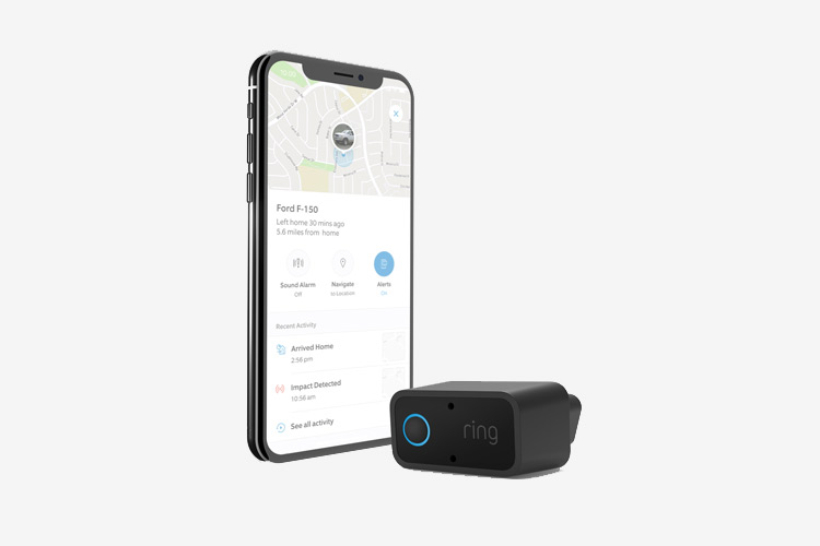 Ring Car Security Cam und Alarm erkennen sogar Abschleppdienste