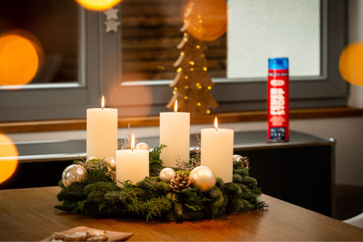 Feuerlöschspray für Brandschutz von Weihnachtsbaumkerzen