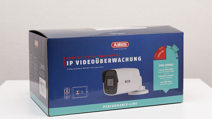 ABUS Mini Tube Überwachungskamera im Test – klein und stark
