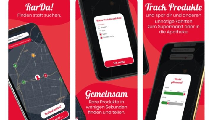 RarDa! Findet rare Produkte des täglichen Bedarfs in der Nähe