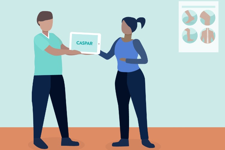 Caspar Health ermöglicht digitalisierte Rehabilitation