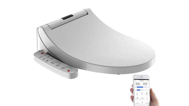 Smarter Klodeckel bietet mehr Hygiene und Komfort dank App