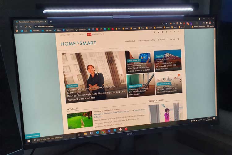 Mi Computer Monitor Lightbar im Test