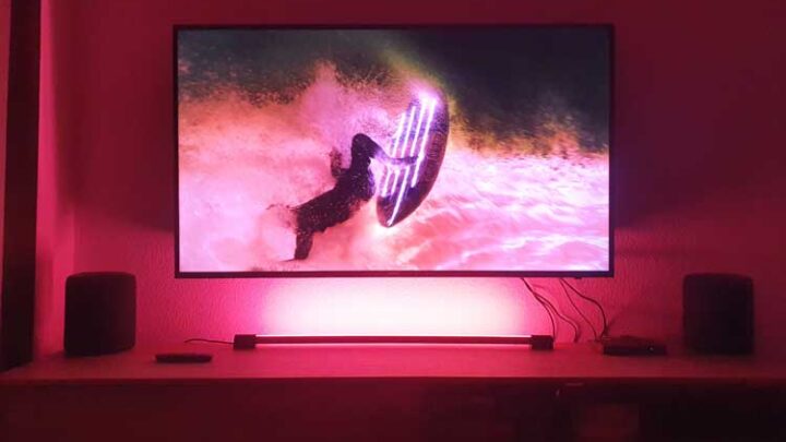 TV-Hintergrundbeleuchtung im Test-Vergleich