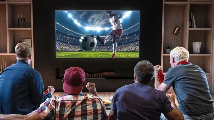 Videostreaming Dienste für Sport- und Fußballübertragungen