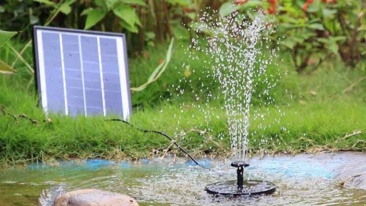 Solar Springbrunnen Test-Vergleich – Angebote mit und ohne Akku