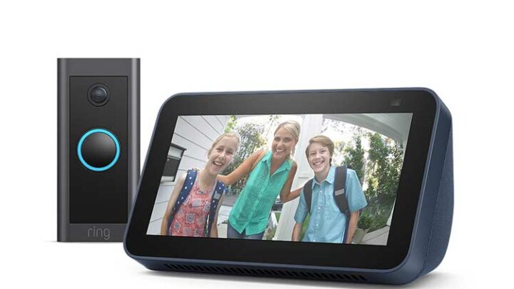 Echo Show 5 und Ring Türklingel jetzt im Set 51% günstiger kaufen