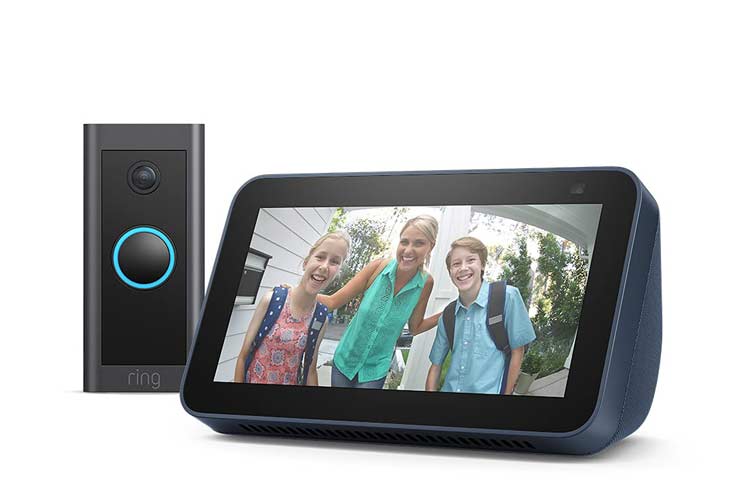 Echo Show 5 und Ring Türklingel jetzt im Set 51% günstiger kaufen