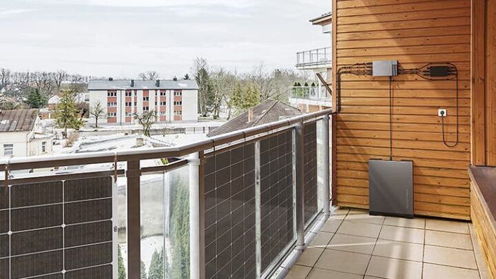 BigBlue POWAFREE Balkonbatterie lädt & entlädt auch bei Frost