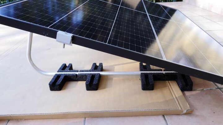 Balkonkraftwerk Ballastierung: Schutz gegen Sturm und Wind