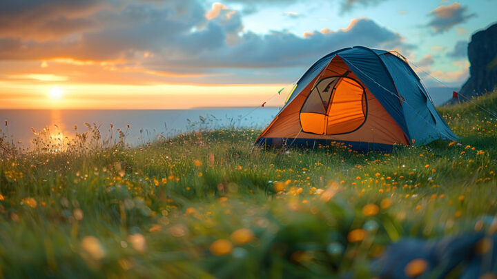 So lässt sich ein Zelt ganz einfach gegen Diebstahl sichern