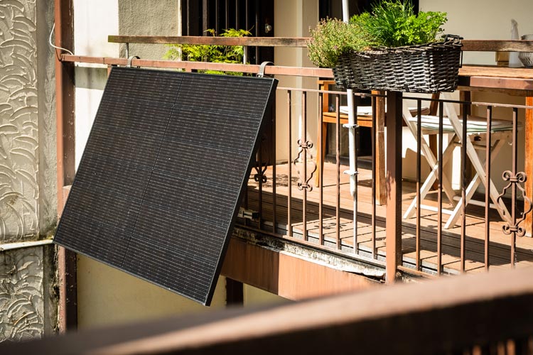 Was ist die beste Balkonkraftwerk Ausrichtung?