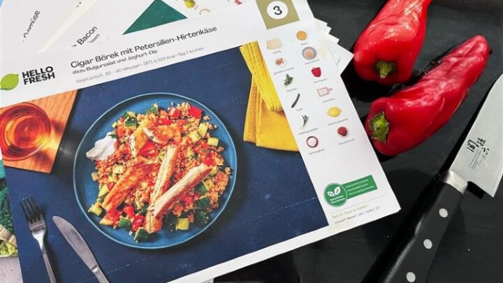 HelloFresh&Co: Gesunde Fertiggerichte und Kochboxen im Vergleich