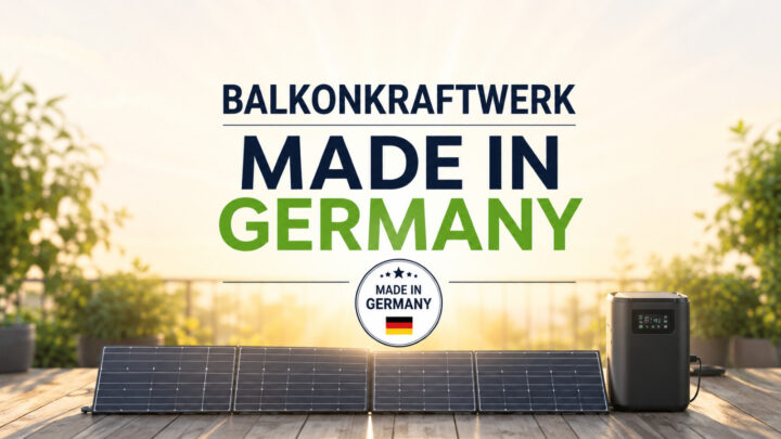 Balkonkraftwerk ‘made in Germany’: Top 2000 W Starter-Sets mit Speicher