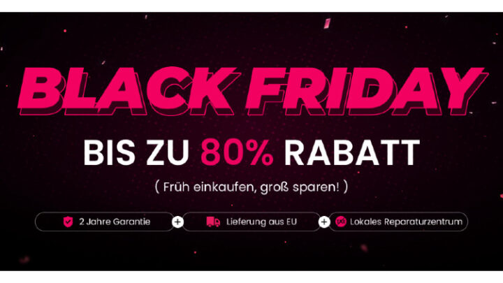 Black Friday Mega Sale bei Geekmaxi haut alle vom Hocker!