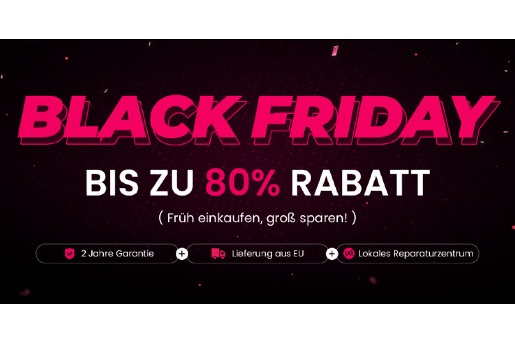 Black Friday Mega Sale bei Geekmaxi haut alle vom Hocker!