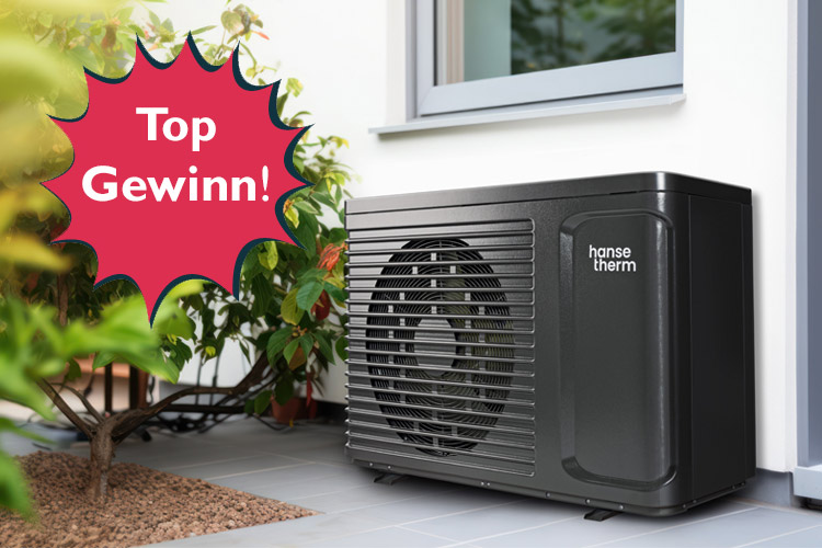 Hammer Wärmepumpen Gewinnspiel von hansetherm!