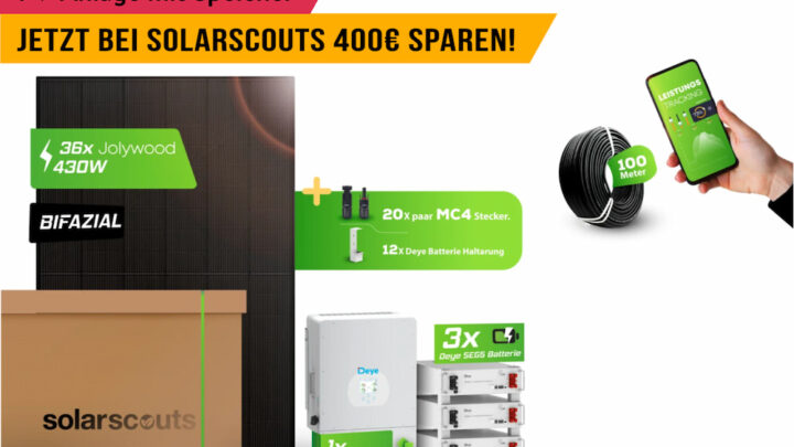 Im Preissturz! 15kWh Solaranlage + Speicher!