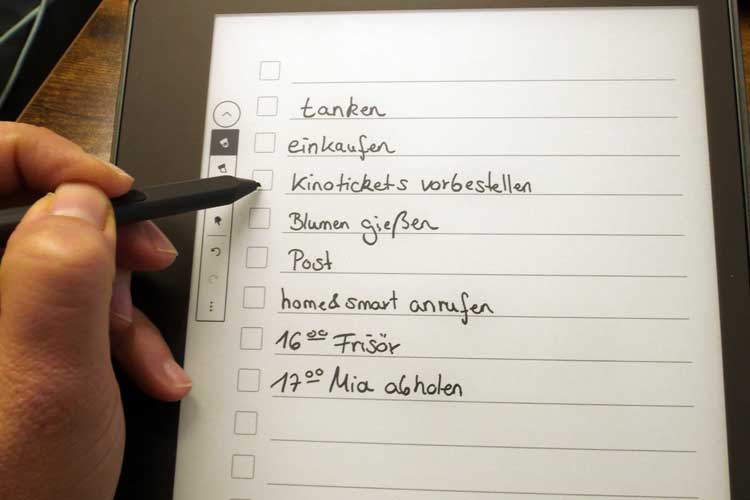 Die besten digitalen Notizbücher im Test Vergleich