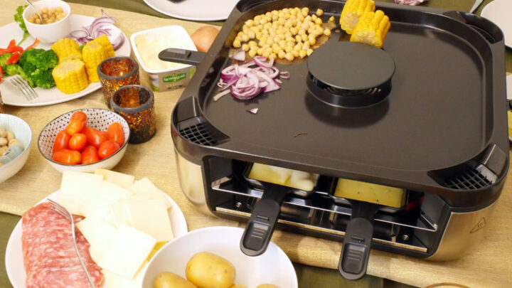 Severin Raclette Test: Erster Tischgrill mit Dunstabzug