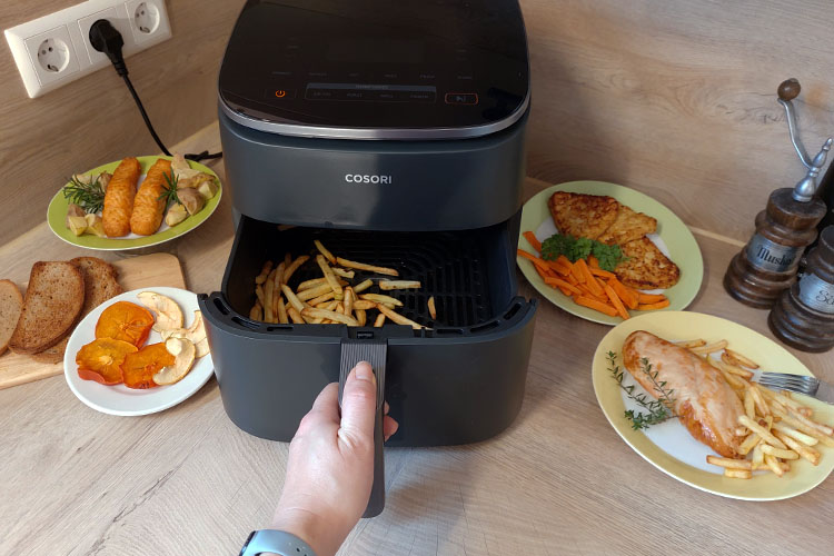 COSORI TurboBlaze im Heißluftfritteusen-Härtetest