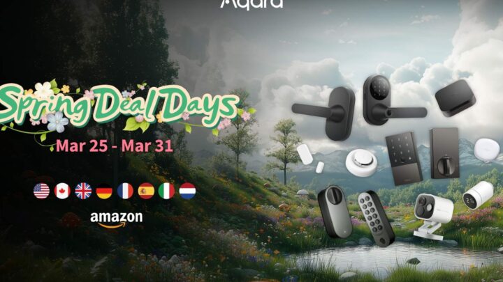 Amazon Spring Deal Days! 33% auf Aqara Produkte sparen