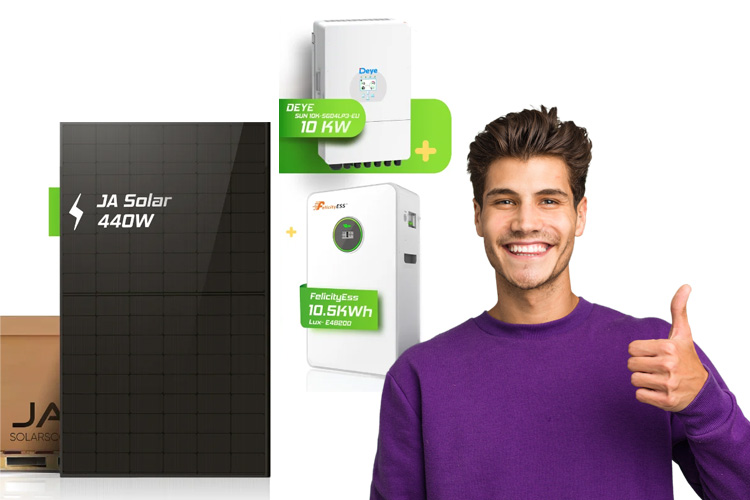 Preiswahnsinn: PV-Anlage mit 10,56 kWh Speicher günstig wie nie!