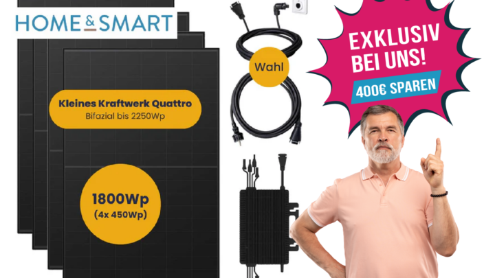 Balkonkraftwerk Top-Deal & der Sommer kann kommen!