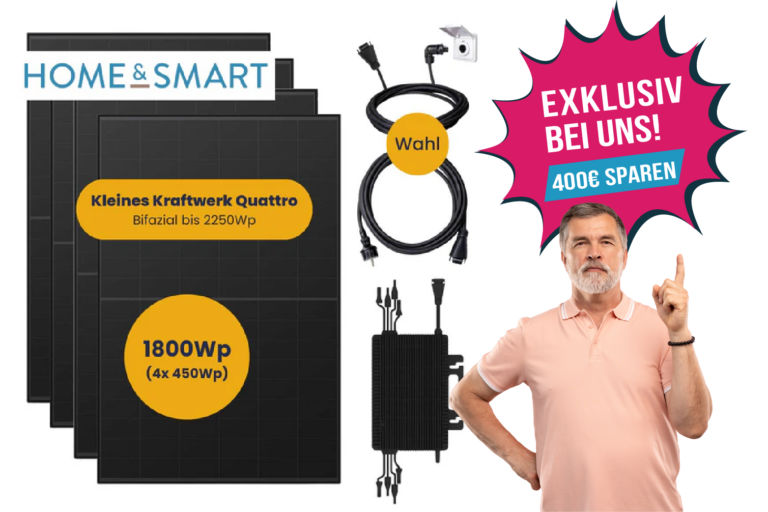 Balkonkraftwerk Top-Deal & der Sommer kann kommen!